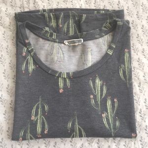 PLEIONE cactus shirt